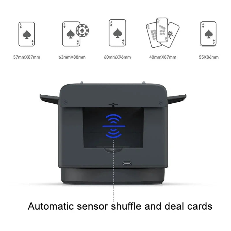 2 in 1 Automatic Card Shuffler & Dealer