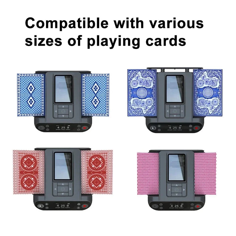 2 in 1 Automatic Card Shuffler & Dealer